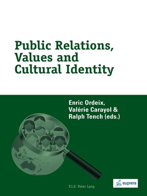 cover image of Public Relations, Values and Cultural Identity